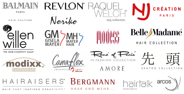 Logo-Alle Perücken. Vertrieb, München, Labels, Logo, Zweithaar